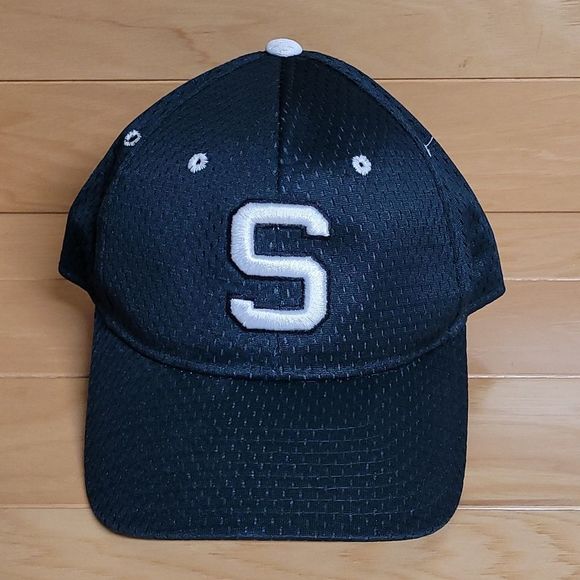 Zephyr Other - Vintage Michigan State Spartans 6 7/8 Green White Zephyr Fitted Hat Cap